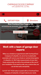 Mobile Screenshot of overheaddoorlafayette.com